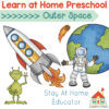 learn at home preschool outer space lesson plans