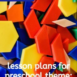 free lesson plans for a preschool shapes theme