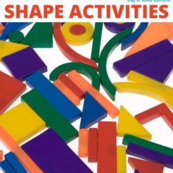 preschool and toddler shape activities