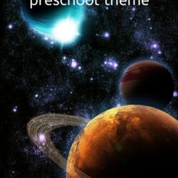 space preschool theme lesson plans