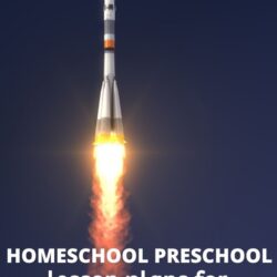 free homeschool preschool lesson plans for space theme
