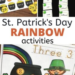 free st. patrick's day rainbow activities
