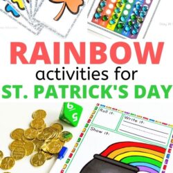 free rainbow activities for st. patrick's day