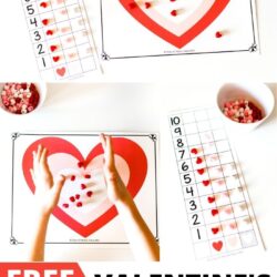 free valentine's math activities for preschoolers
