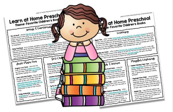 preschool activity book ideas