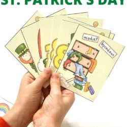 free hands-on old maid game for st. patrick's day