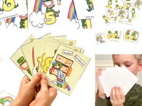 free st. patrick's day old maid activities