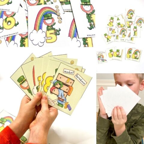 free st. patrick's day old maid activities