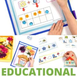educational printables for preschool spring theme