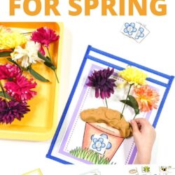 alphabet and math printables for spring