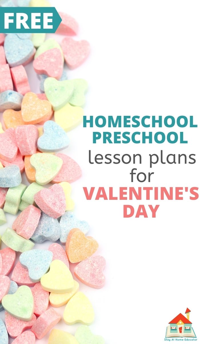 Free Valentine's Day Preschool Lesson Plans - Stay At Home Educator