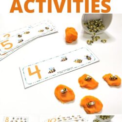 free insect playdough activities
