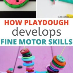 how playdough develops fine motor skills