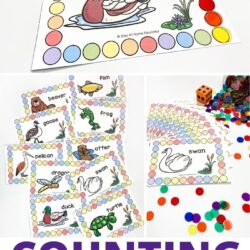 free counting printable for preschoolers
