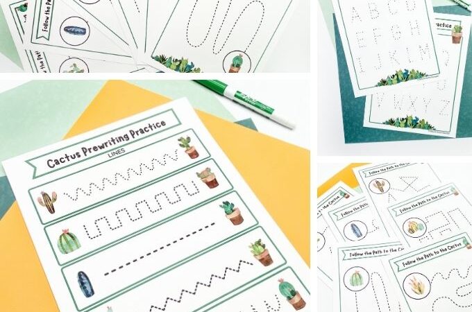free prewriting worksheets for preschoolers