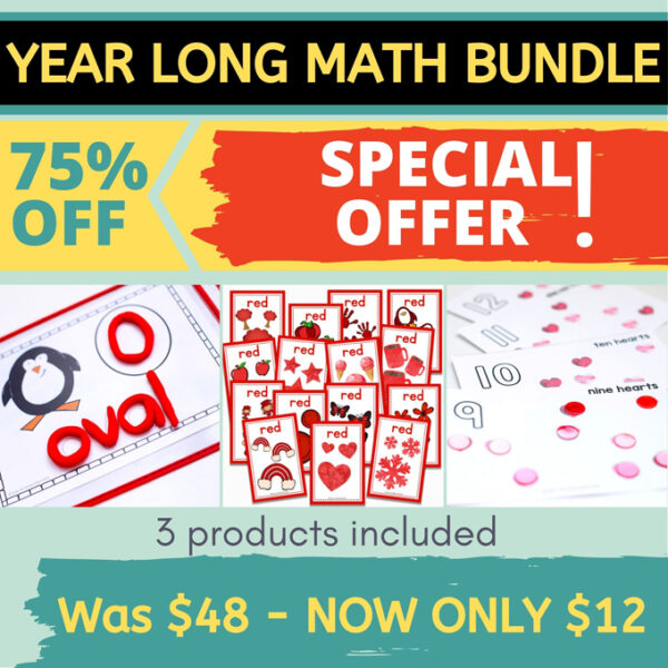 Year Long Math Bundle Promo