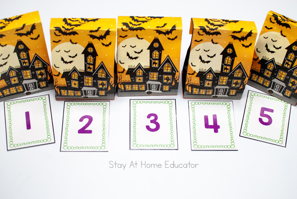 Hallowenn math activities to teach preschoolers estimation and counting_Halloween math activity about estimation