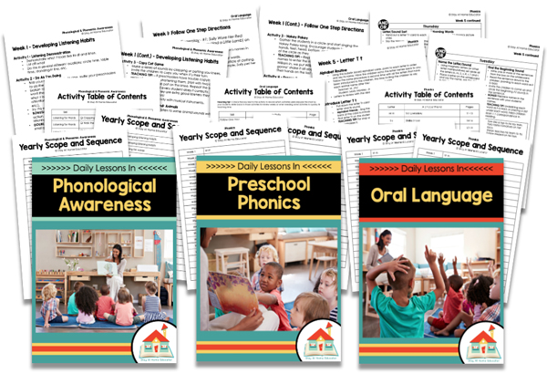free preschool literacy lesson plans sample