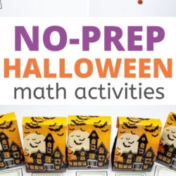 easy estimation activity for Halloween - a Halloween math activity for preschoolers