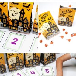 easy estimation activity for Halloween - a Halloween math activity for preschoolers