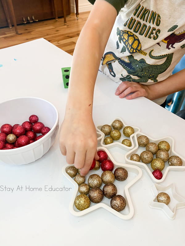 Christmas math activities for preschoolers, measurement activities for preschool