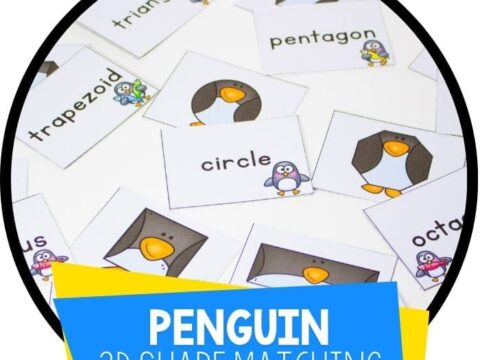 Image for Penguin Shape Matching Card Game