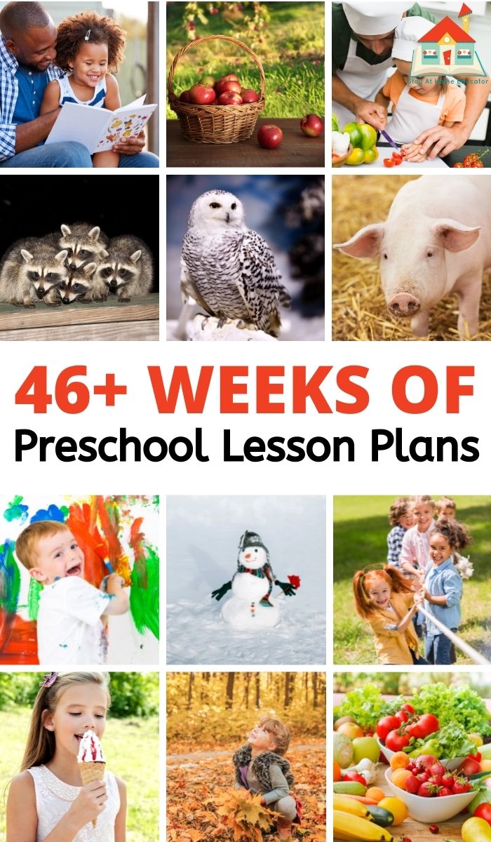 free preschool lesson plans | free preschool at home lesson plans | preschool theme ideas