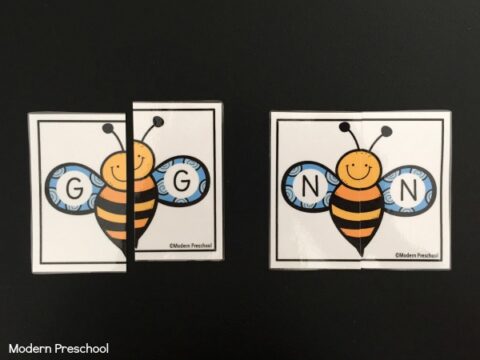 Image for Bumble Bee Alphabet Match