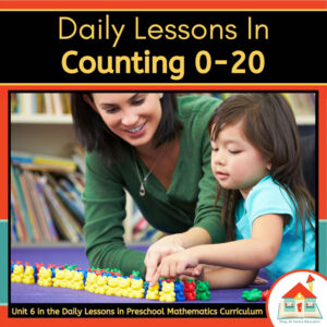 Daily Lessons in Counting Preschool Math Unit Bundle
