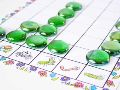 Image for Free Printable Bug Graphing Dice