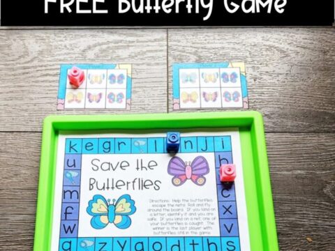 Image for Butterfly Alphabet Board Game