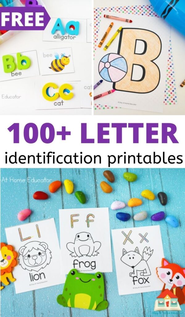 100+ Free Alphabet Printables for Preschoolers - Stay At Home Educator
