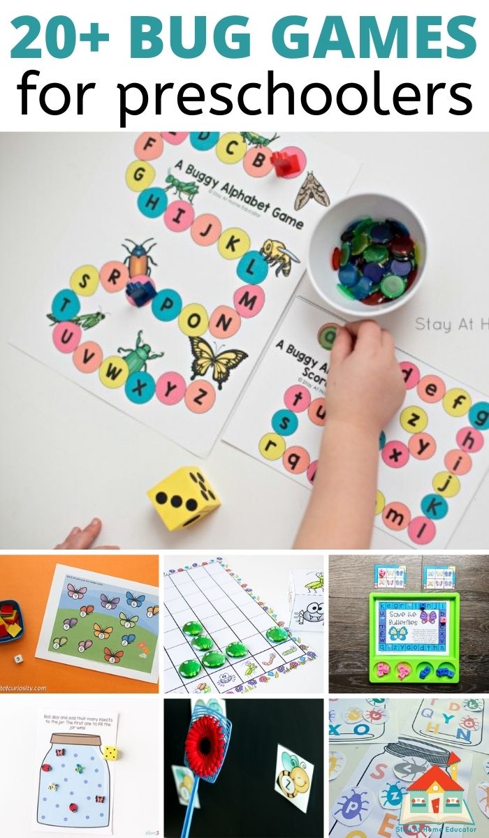 20+ bug games for preschoolers that are fun for toddlers too
