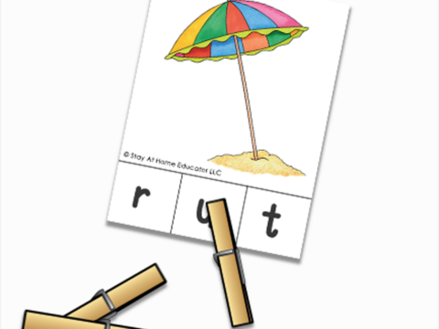 Image for Summer Theme Beginning Sound Activities