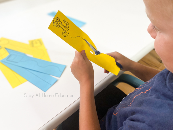 scissor skills activities for back to preschool activities