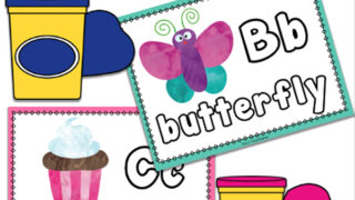 printable playdough alphabet mats for preschool back to school