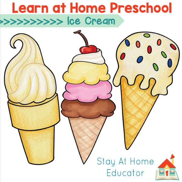 free ice cream preschool lesson plans and activities