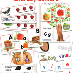 fall literacy activities for preschoolers