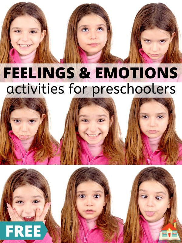 free feelings and emotions preschool lesson plans for navigating big feelings and strong emotions