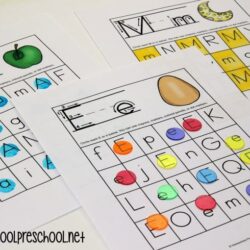 20+ Free Alphabet Worksheets for Letter Recognition - Stay At Home Educator