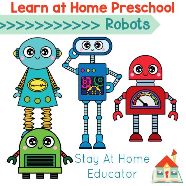 These free preschool robot lesson plans are perfecting for planning your preschool robot theme. This unit contains over 15 learning activities.