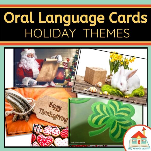 Holiday Oral Language Photo Cards