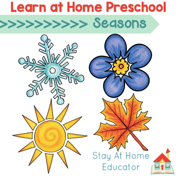 These preschool seasons lesson plans are completely free and include lots of activities that cover the four seasons. 