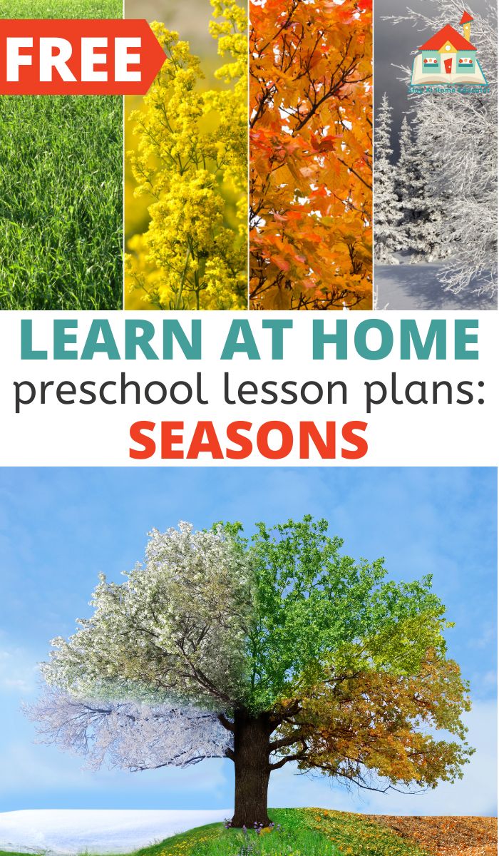 These free seasons preschool lesson plans are ideal for anytime of the year and offer a deeper dive into how weather and seasons cycle throughout the year.