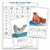 arctic animal activities for preschoolers, early literacy skills