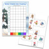 winter math activities for preschoolers, winter graphing activities