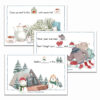 printable activities for winter preschool theme, teaching literacy with winter preschool lesson plans