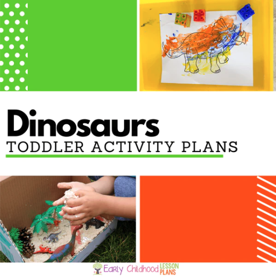 dinosaur lesson plans for toddlers, preschool lesson plans, dinosaur theme