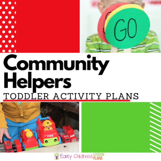toddler lesson plans, community helpers preschool theme