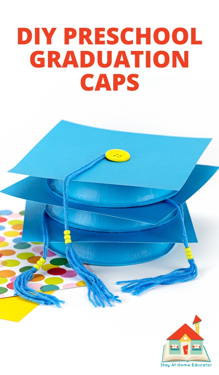 These diy preschool graduation caps are easy peasy and complete any preschool graduation celebration.